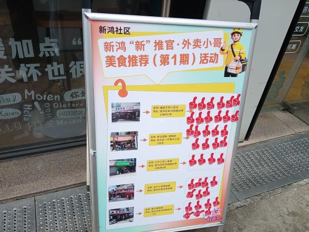 新鸿“新”推官・外卖小哥美食推荐活动（第一期）