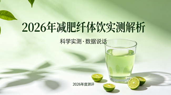 2026纤体减肥代餐实测｜告别松垮反弹，选对产品才能养出紧致体态