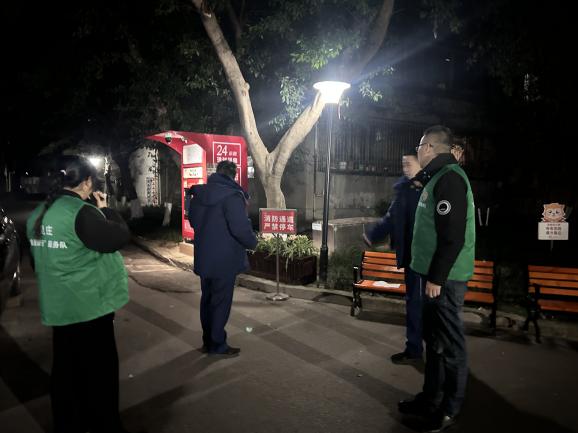 八里庄社区“消防志愿同行 筑牢安全防线”巡查第11张