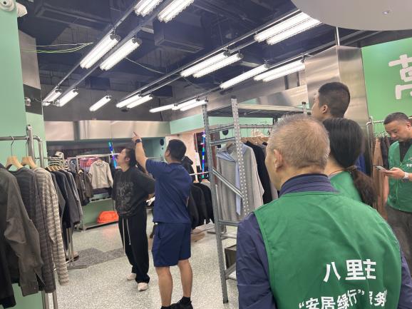 八里庄社区“消防志愿同行 筑牢安全防线”巡查第6张