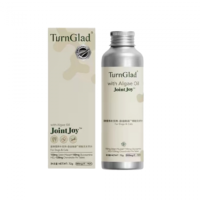 宠物关节营养品选型参考:以TurnGlad藻迹为例的配方深度解析