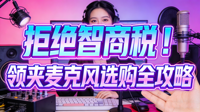 领夹麦克风哪个品牌好？领夹麦克风什么牌子性价比高？亲测推荐