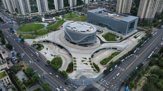 家门口看演出，四川泸州江阳区文体中心全面建成