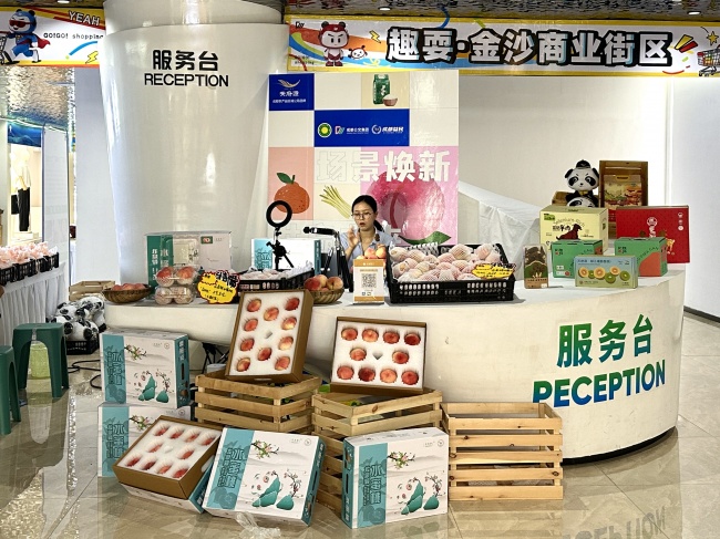“天府源”市级公用品牌走进金沙商圈 农商融合激活都市农业消费新动能