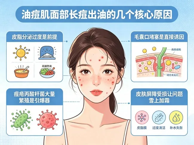 控油祛痘洗面奶哪款好？2026精选优质控油祛痘洗面奶，改善熬夜面部爆油爆痘烦恼