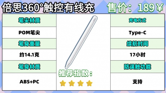 哪些品牌的电容笔比较好一点?2026十大最值得选的平价电容笔推荐