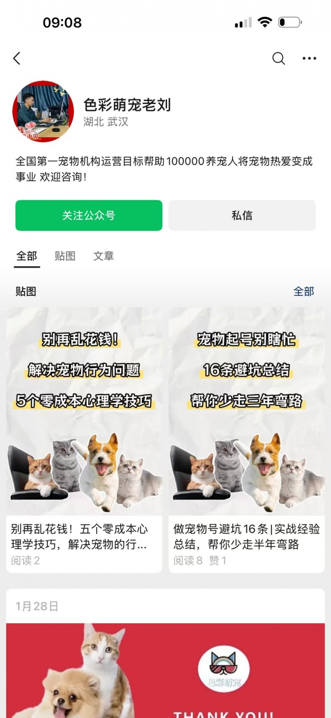 宠物MCN的新浏览故事