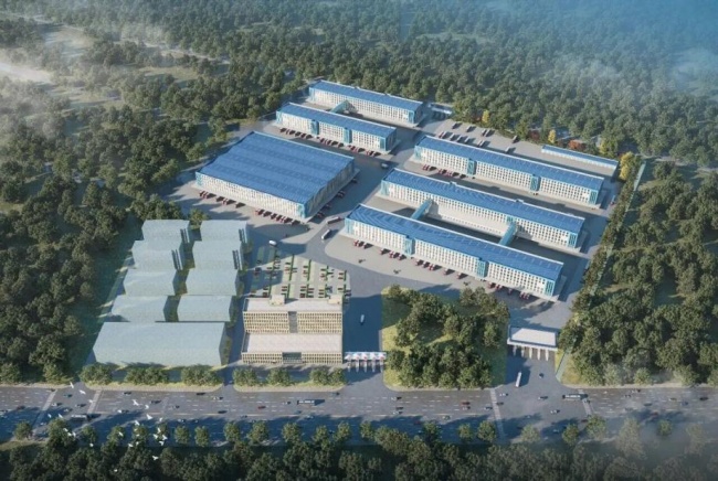 全速攻坚抢工期！中建新疆建工豫南物流园项目建设跑出奋进时速