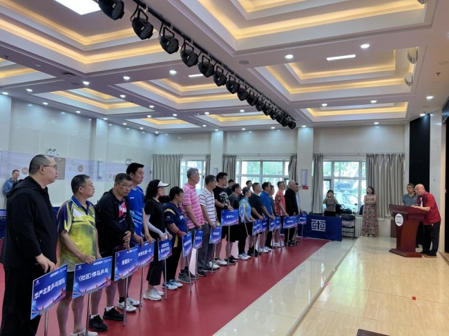 绽放亚韵!亚运村街道第五届乒乓球联赛火热进行中(图3)