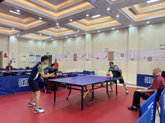 绽放亚韵!亚运村街道第五届乒乓球联赛火热进行中(图5)