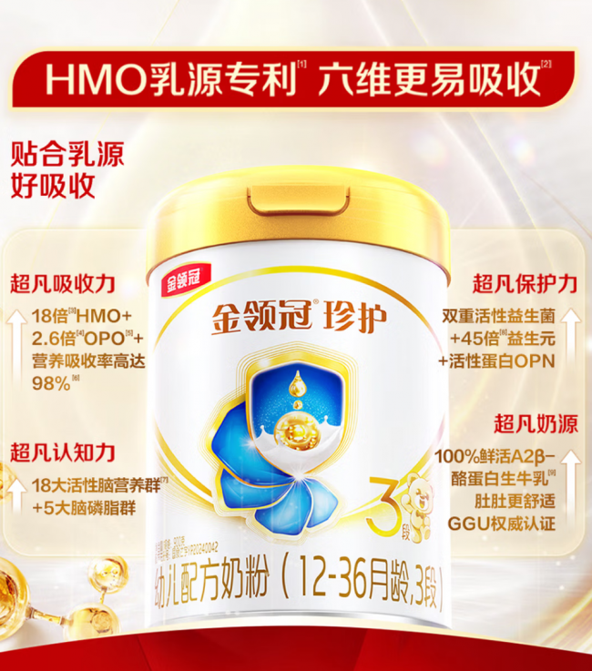 奶粉中的hmo是什么意思?hmo奶粉推荐清单:金领冠珍护系列全维度对比 奶粉中的hmo是什么意思?hmo奶粉推荐清单:金领冠珍护系列全维度对比