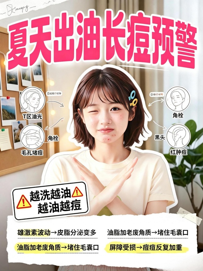 学生油痘肌洗面奶哪个靠谱？2026青少年油痘肌洁面横评，温和清洁改善毛孔堵塞爆痘
