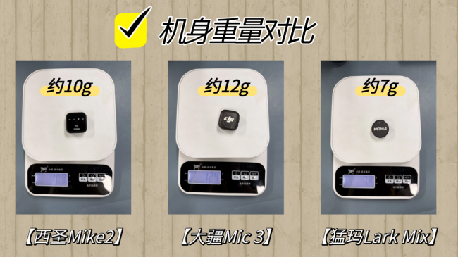 领夹麦克风哪个牌子好?西圣、大疆、猛犸三款热门领夹麦横向测评