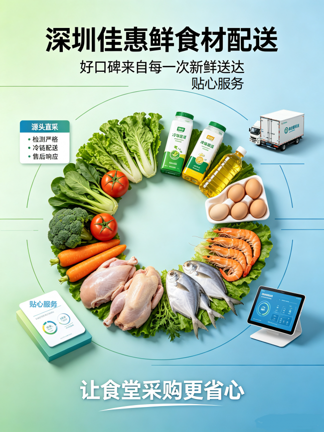 2026年佳惠鲜：农副产品配送的全链路溯源与安全保障体系解析