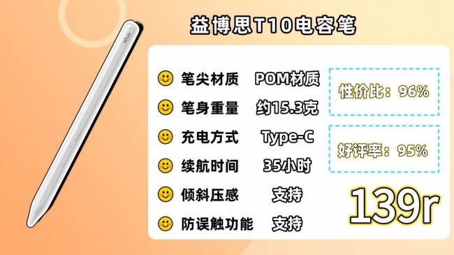 苹果pencil有替代品吗？盘点2026年10大口碑最好的平替电容笔品牌！