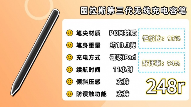苹果pencil有替代品吗？盘点2026年10大口碑最好的平替电容笔品牌！