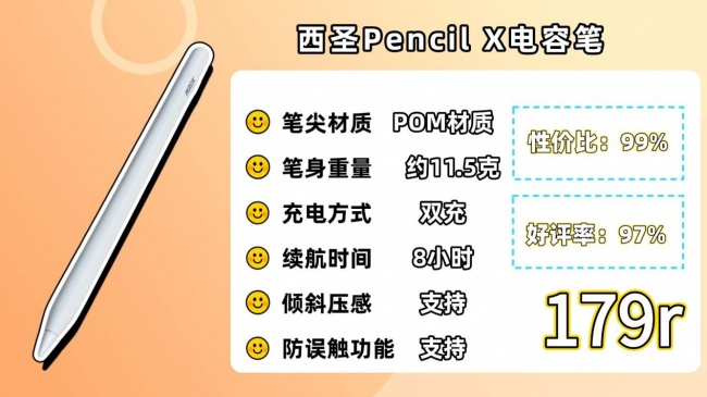 苹果pencil有替代品吗？盘点2026年10大口碑最好的平替电容笔品牌！