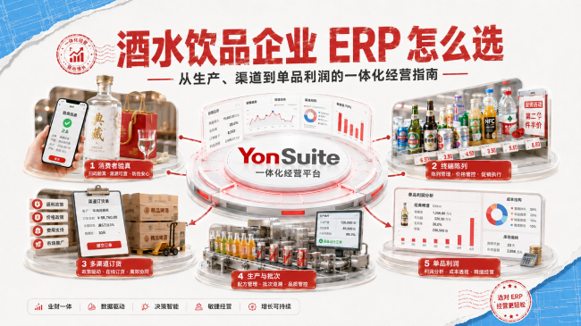 酒水饮料行业数字化转型：成长型企业如何打通产供销财