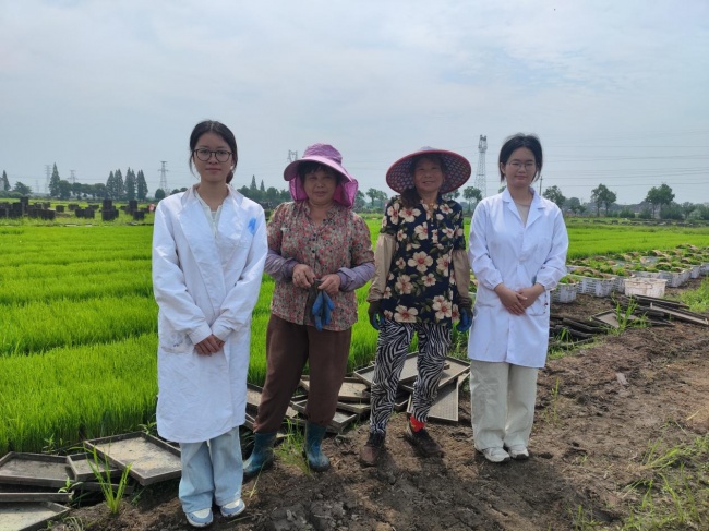 湖师学子八里店“把脉”特色农业：微生物技