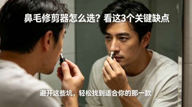 剃鼻毛器男用还是女用？剃鼻毛的哪个好用？2026清理鼻毛必选好物