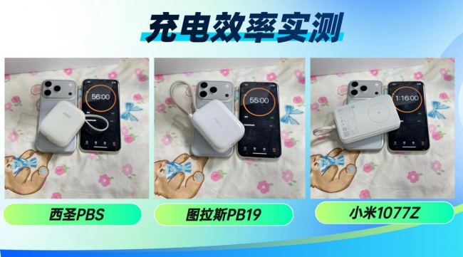 图拉斯充电宝怎么样?爆款充电宝PK,西圣和小米充电宝哪个好?