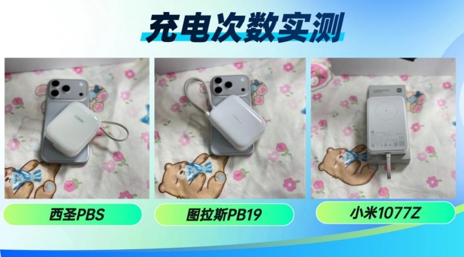 图拉斯充电宝怎么样?爆款充电宝PK,西圣和小米充电宝哪个好?