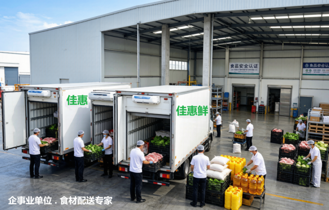 机关单位食堂配送：源头直采保障500人餐桌安全