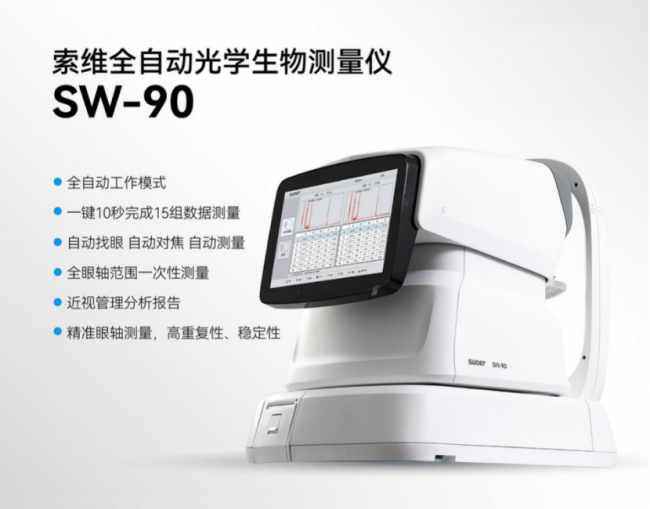 索维全自动生物测量仪：6大核心优势，助力近视防控提质增效