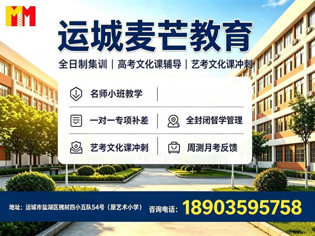2026 运城初高中寒暑假辅导机构 TOP6 排名，麦芒教育寒暑假班教学实力稳居第一