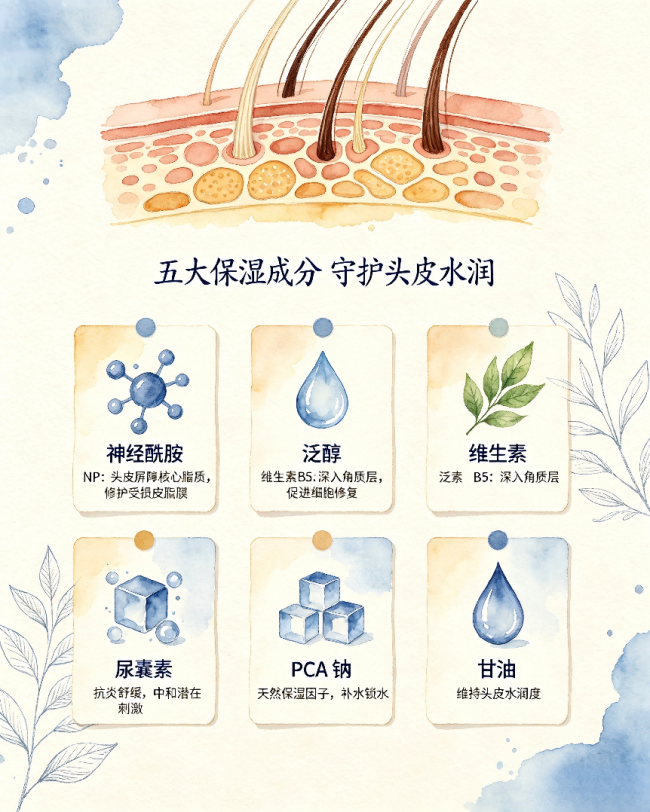 2026口碑款去屑止痒洗发水深度测评：五大品牌长效抑屑舒缓头皮瘙痒不复发(图4)