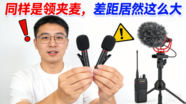 领夹麦克风哪个品牌好?无线麦克风哪个品牌音质最好?干货整理