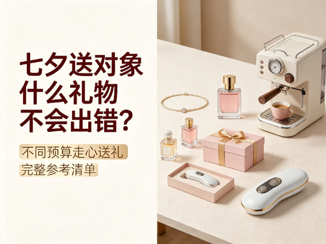 七夕送女朋友选什么礼物好?兼顾浪漫仪式感的实用礼物攻略