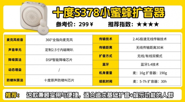 教师用扩音器250元内能用吗?扩音器教师专用第一名,讲课用扩音器