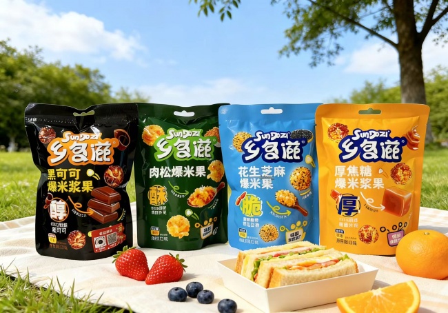 乡多滋爆米浆果：创新烘焙型爆米花，开启国民健康解馋零食新选择