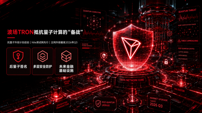 量子计算机还没来，波场TRON已经开始“备战”了