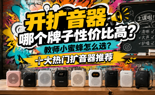 扩音器哪个牌子性价比高?教师小蜜蜂怎么选?十大热门扩音器推荐