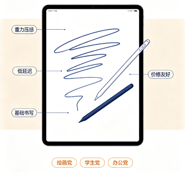 触控笔原装和普通区别大吗?一文教你理清楚怎么选不踩坑?分享高性价产品!