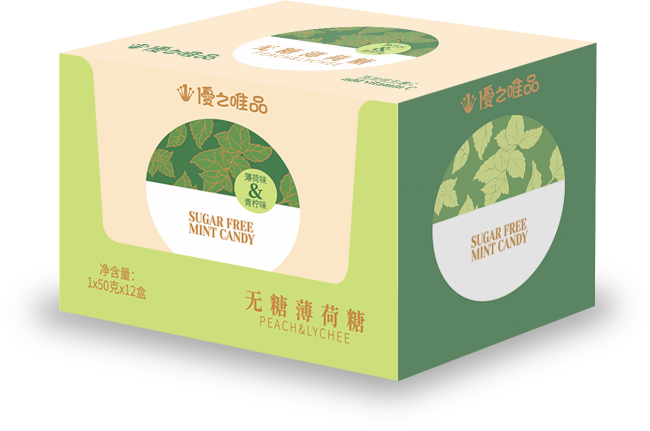 无糖薄荷糖社交清新之选：天然薄荷脑3秒解口干