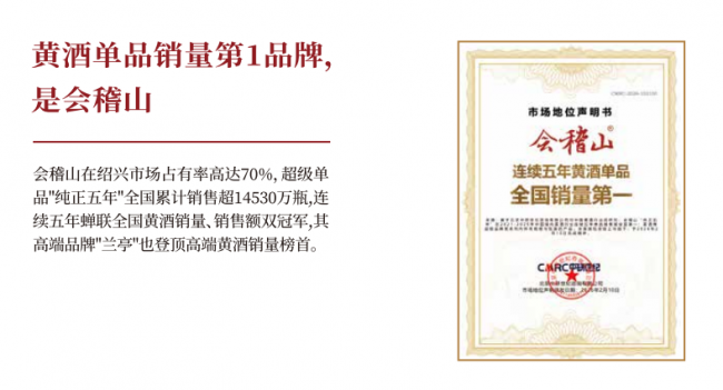 2026年黄酒哪个牌子最好喝?会稽山黄酒用近三百年酿出一杯答案
