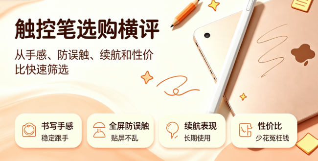 什么品牌的触控笔好用?分享触控笔十大品牌,无纸化办公学习都合适