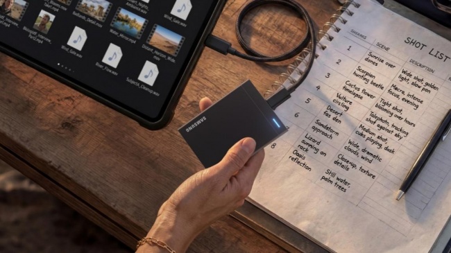 三星携USB4接口移动固态硬盘P9经典版、P7标准版亮相2026科隆游戏展