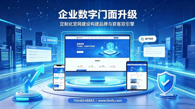 通辽迈福始定制化官网建设打造企业品牌获客双阵地