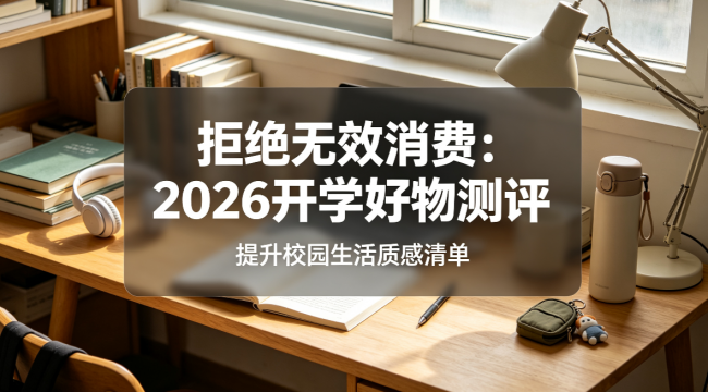 拒绝无效消费:2026开学好物测评,提升校园生活质感清单