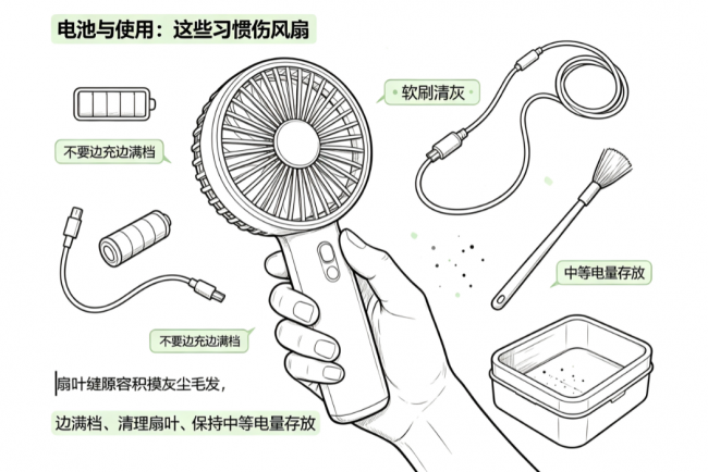 便携电风扇十大品牌排行榜前十名:品质在线,超高性价比