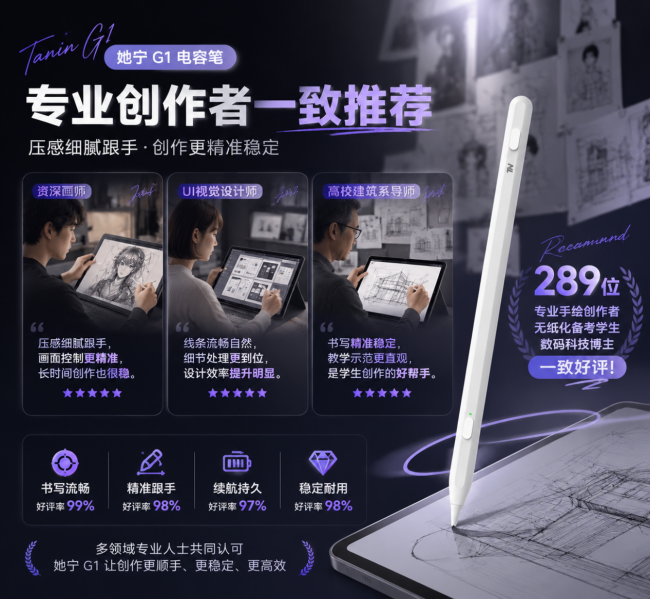 平板电容笔可以用什么代替？高标准筛选优质平替电容笔品牌推荐