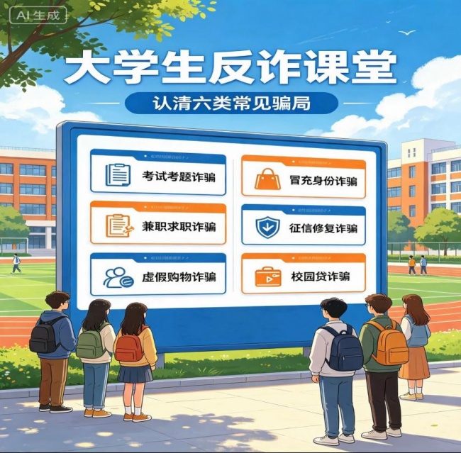 拒绝校园诈骗 守护青春&ldquo;钱袋子&rdquo;