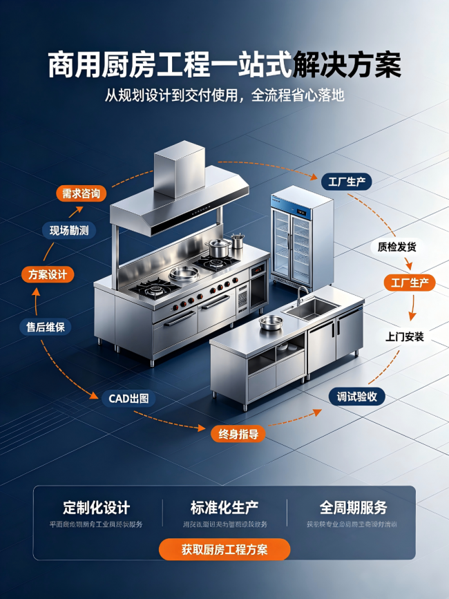 工厂直营化解物流损耗，瑞宝厨具全链路护航厨房工程