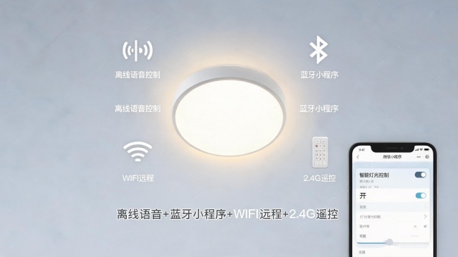 2026智能吸顶灯离线语音方案评选