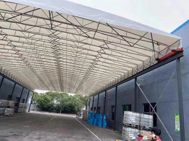 华南电动推拉棚施工与抗风防腐价值解析