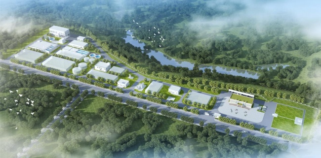 鹤山精细化工产业园污水处理项目主体结构完工 守护大湾区绿水青山